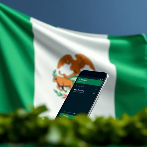 Safe Installation Guide for Forebet APK on Mobile Devices in Nigeria Graphic illustrating the safe installation of Forebet APK on a mobile device with a Nigerian flag backdrop