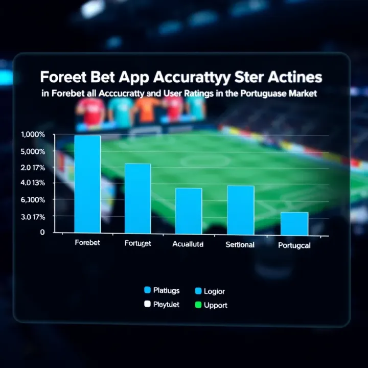 Comparison of Forebet App Accuracy and User Ratings in the Portuguese Market Comparison chart illustrating Forebet app accuracy and user ratings against other sports betting apps popular in Portugal