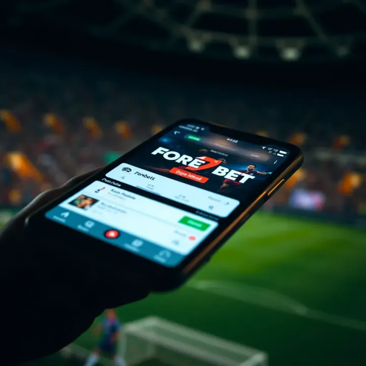 Mobile device displaying Forebet app interface with sports predictions