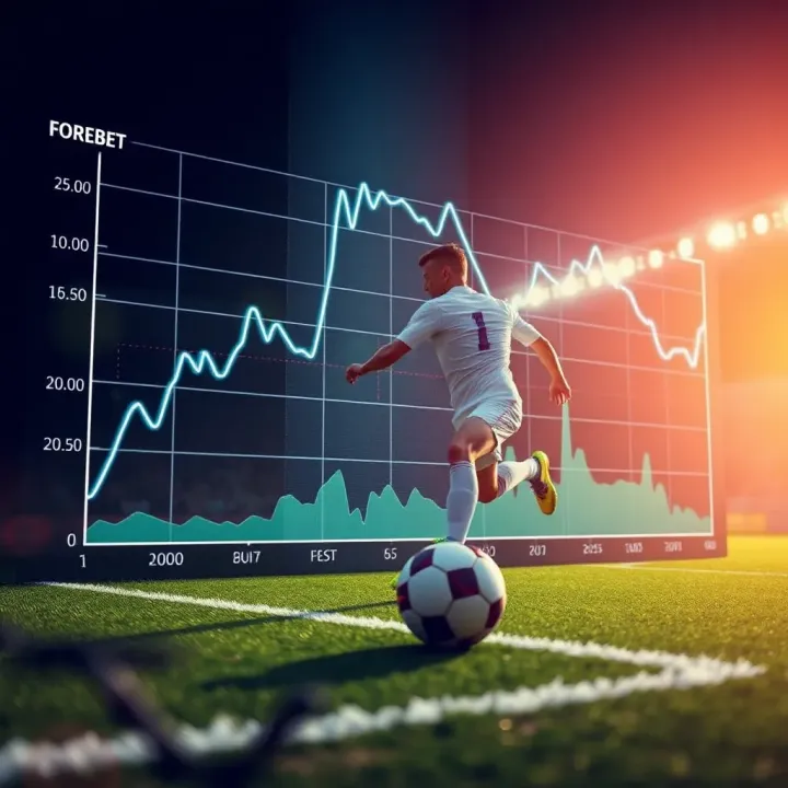 Visual Representation of Forebet Lines in Football Predictions Graph showing football match predictions and statistical analysis