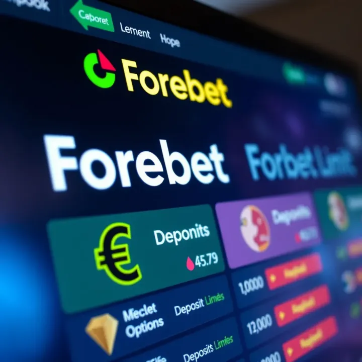 Forebet Platform Deposit Interface with Currency and Deposit Options A digital interface showing Forebet platform with currency symbols and deposit options