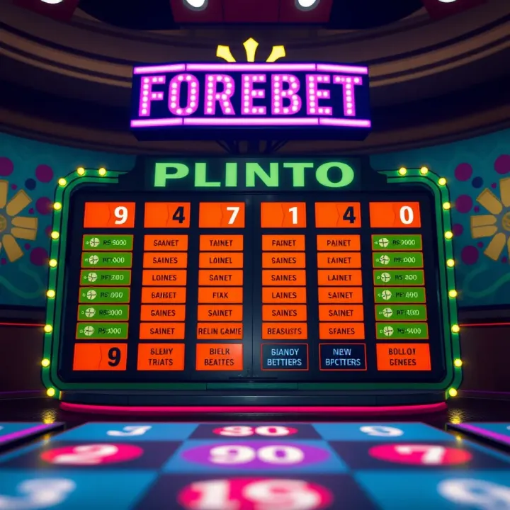 Forebet Plinko Game Board and Betting Options for Nigerian Players Illustration showing the Forebet Plinko game board with betting options highlighted for Nigerian players