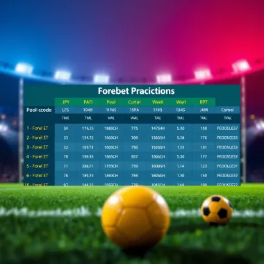 Forebet Pool Code System Explaining Football Predictions Illustration showing the pool code system on Forebet platform with football match predictions